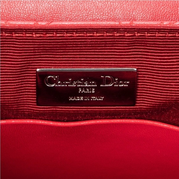 Dior Red Quilted Backpack Dior Small Stardust Backpack